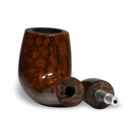 Cachimbo Elite Curvo (Filtro Permanente) Piteira Chifre - 0147-37